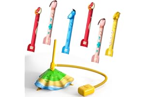 Bennol Rocket Launcher Toys for Kids, 6 Foam Dinosaur Rocket Launcher Outdoor Outside Toys for Kids Toddlers Boys Girls, 2 3 4 5 6 7 Year Old Boy Birthday Gift Ideas, Dinosaur Toys, Boy Toys