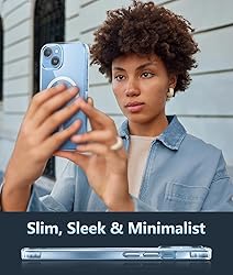 FNTCASE for iPhone 13 Phone Case: Clear Phone Case