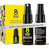 The Beard Club Derma Roller Cleansing Spray &ndash; Dermaroller Cleaner for Roller Heads &ndash; Grooming Tool Cleaning Solution &ndash; 0.5 fl oz