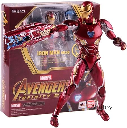 iron man mark 50 action figure amazon