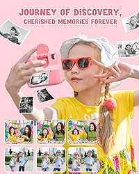 LETSHAHA Kids Camera Instant Print, Christmas