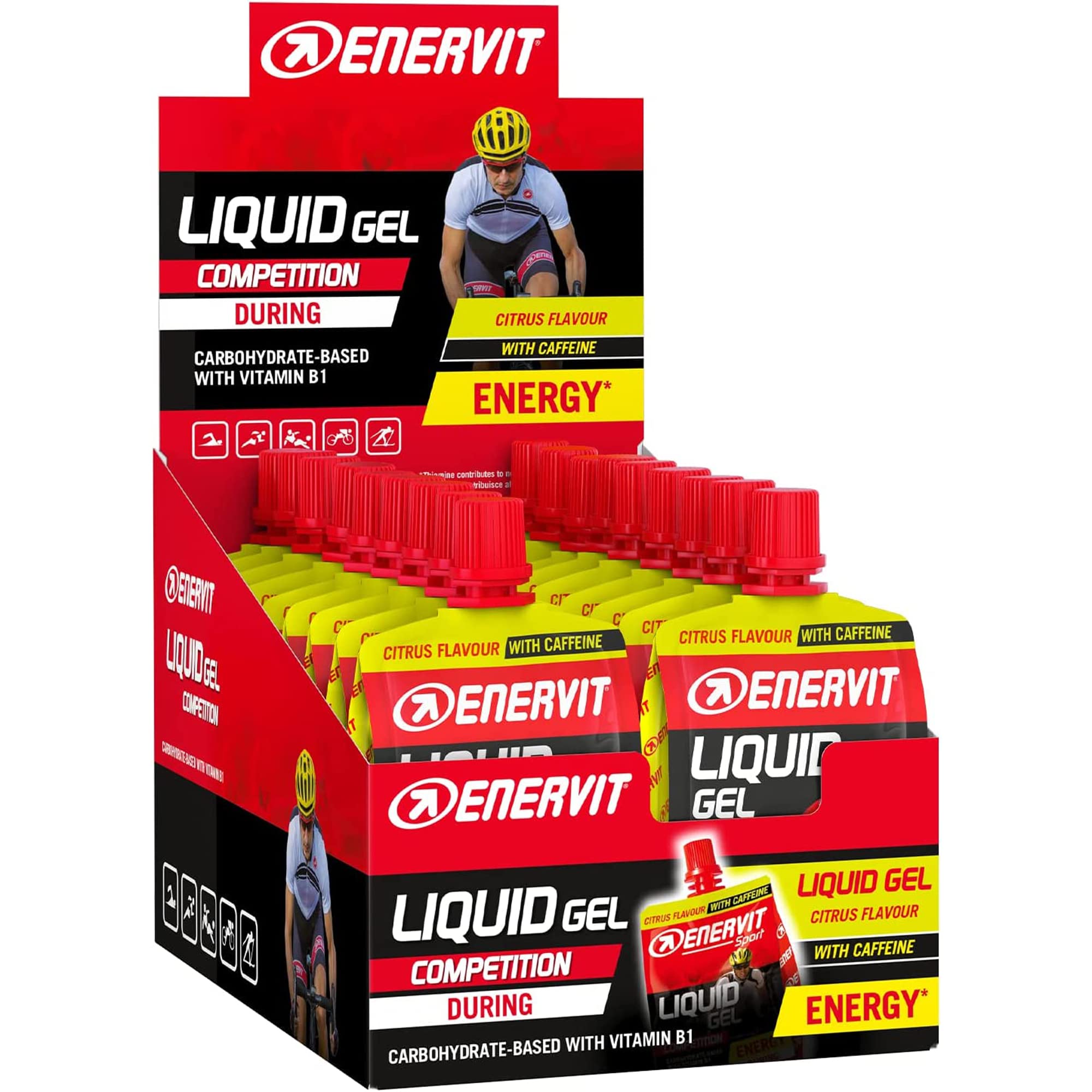 Enervit Liquid Energy Gel (Citrus with Caffeine)