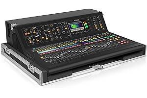 Sound Town ATA Plywood Mixer Case with Interior Foam Protection, Doghouse and Caster wheels for Midas M32 Mixer Console (STRC-M32DH)