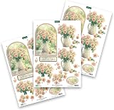 Katy Sue Thinking of You 3D Die-Cut Decoupage Pack 12 sheets view 6