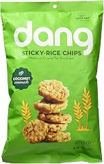 Dang Sticky Rice Chips, Coconut Crunch, 3.5 oz (1 Count), Gluten Free Rice Crisps