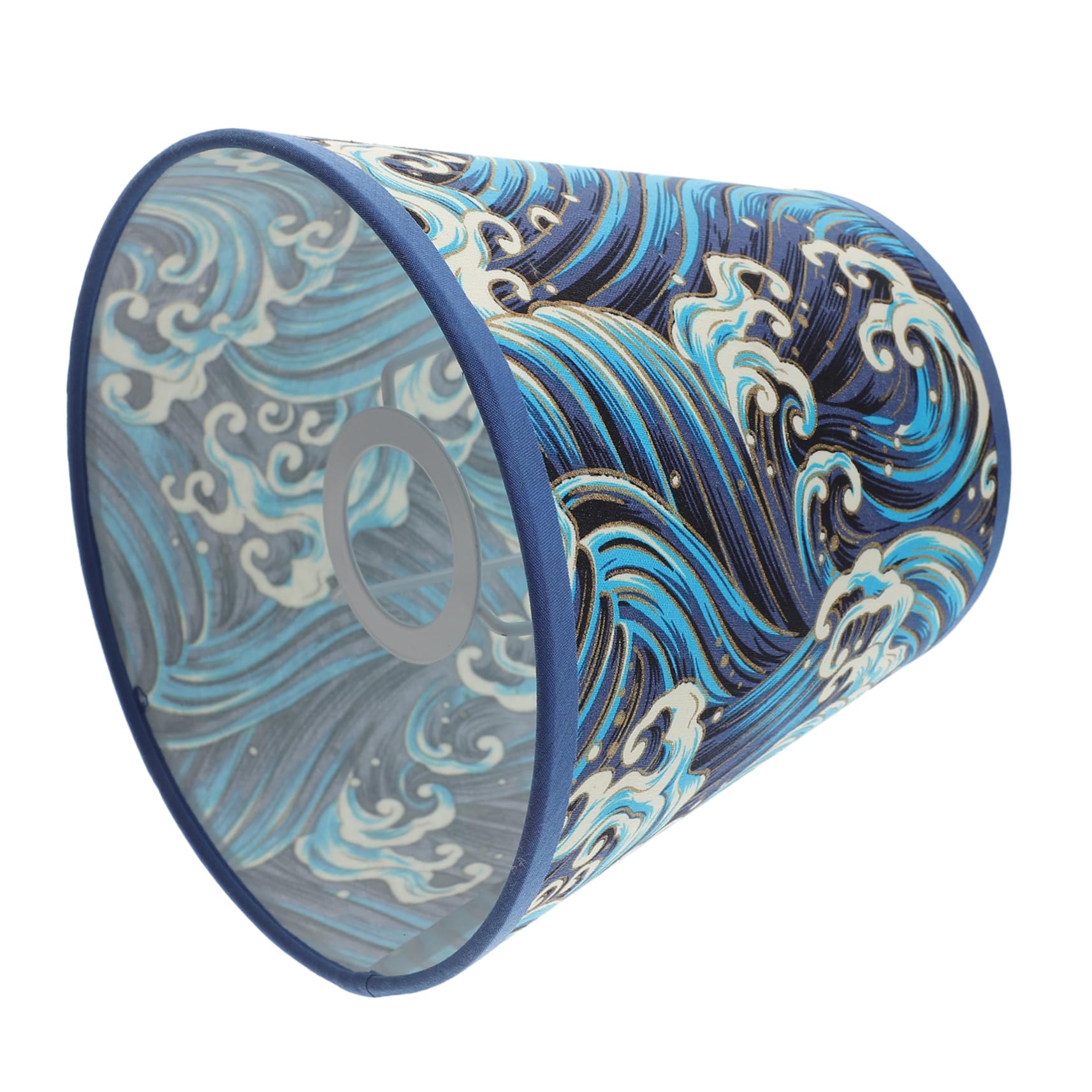 Artibetter Wave Fabric Lampshade Metal Japanese-Style E27 Accessories