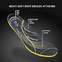 SUREWAY Mens 8 in Wedge Moc Soft/Steel Toe Work