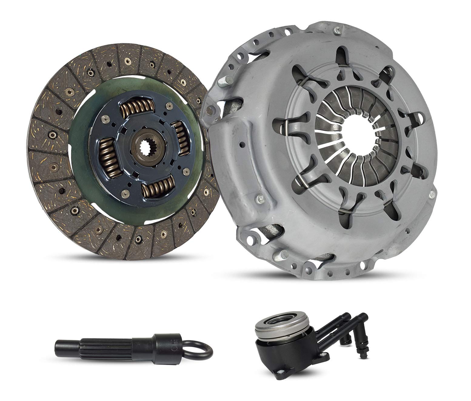 Premium Clutch Kit for 2011-2016 Ford Fiesta 1.6L (5-Speed Manual Only) | Fits S, SE, SEL, SES, Titanium