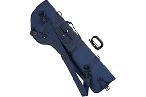 IronSeals 28 inch Tactical Rifle Scabbard Gun Holster Rifle Sling Case Bag Molle Bag for Shotgun Hunting