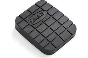 LTPREMIUM Clutch Pedal Pads Non-Slip Surface Compatible with Peterbilt Model: 357, 378 & 379 Models 06-00754, MS15-75401, VTC-13632, S-21363, S-20900, 06-00754POL, STP06-00754