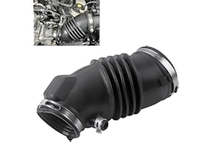 Dtomi Engine Air Intake Hose Tube with Clamps, Air Intake Duct Tube Boot Compatible With Honda Vehicles Pilot V6 3.5L 2009 2010 2011 2012 2013 2014 2015 Replace# 17228-RN0-A00, 17228RN0A00, 696-138