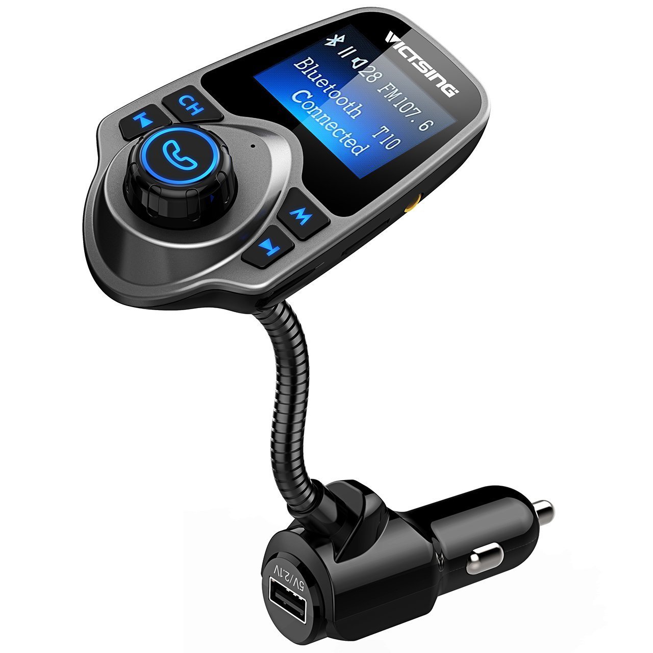 VicTsing Bluetooth FM Transmitter, Wireless InCar Amazon.co.uk