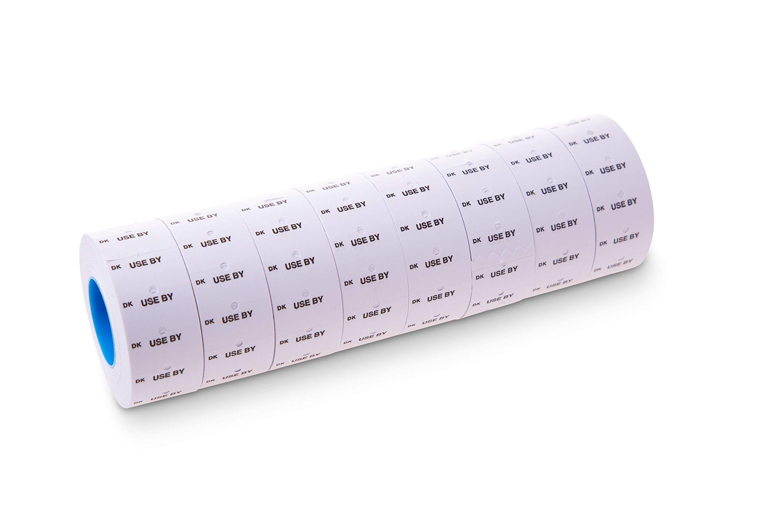 DayMark Use by Labels for Speedy Mark 10 Labeling Gun, 8000 Labels (8 Rolls of 1000)