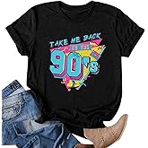 90s Outfit for Women:Take Me Back to The 90's Shirt Vintage 80s T-Shirt Casual 90s 80s Nostalgia Tee Tops