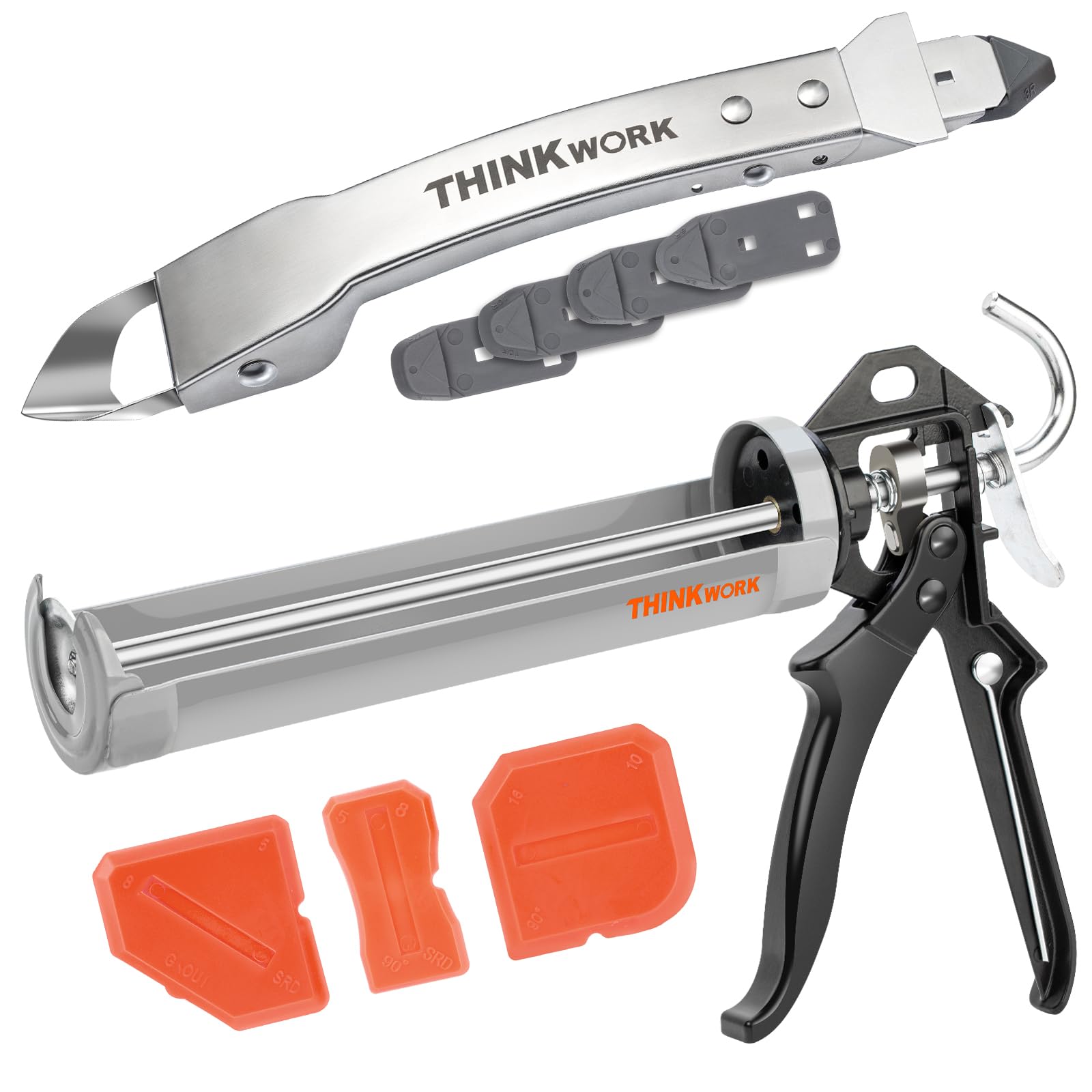 Mua Caulk Gun, Dripless Caulking Gun, Caulking Tool Kit, Silicone Gun