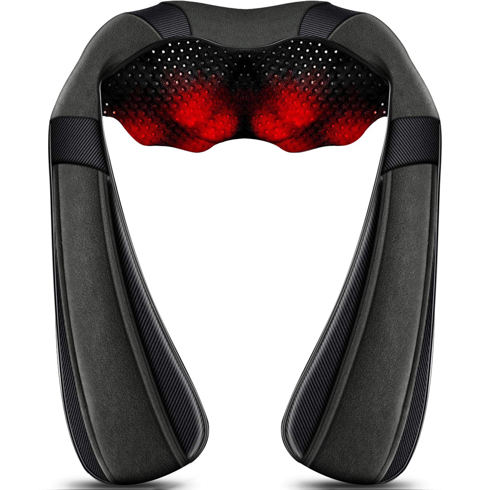 Mirakel Neck Massager, Back Massager with Heat, Electric Shoulder Massager, Shiatsu Back Neck Massager Relief Back Pain, Neck Pain, Back and Neck Massager Gifts