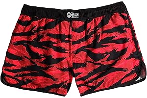 Zero Foxtrot Mens NoGi Jiu Jitsu, Fight Shorts, Gym, Workout, Running or Muay Thai