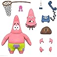 Super7 ULTIMATES! Spongebob Squarepants Patrick Starr - 7" Spongebob Action Figure with Accessories Classic Cartoon Collectibles and Retro Toys