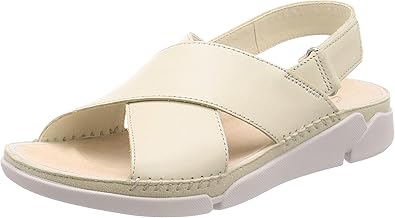 clarks white sandals amazon