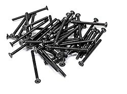 iexcell 50 Pcs M3 x 40mm Thread Pitch 0.5 mm Alloy