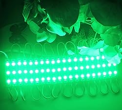 REXTiN Super Bright 200pcs 3 LED Module Green 2835
