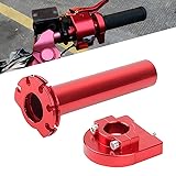 Nowkont 1 PC Motorcycle 7/8" Throttle Grip, 5" x