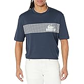 Lacoste Men's Contemporary Collections Loose Fit Tennis Print T-Shirt