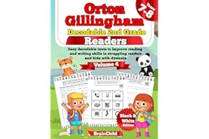 Orton Gillingham Decodable 2nd Grade Readers. Easy decodable texts to improve reading and writing skills in struggling reader