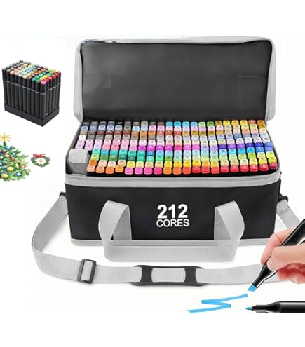 272 Cores Conjunto de Canetas Marcador Permanente Canetinhas para