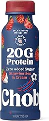 Chobani® 20g Low-Fat Greek Yogurt Drink Strawberries & Cream 10 fl oz