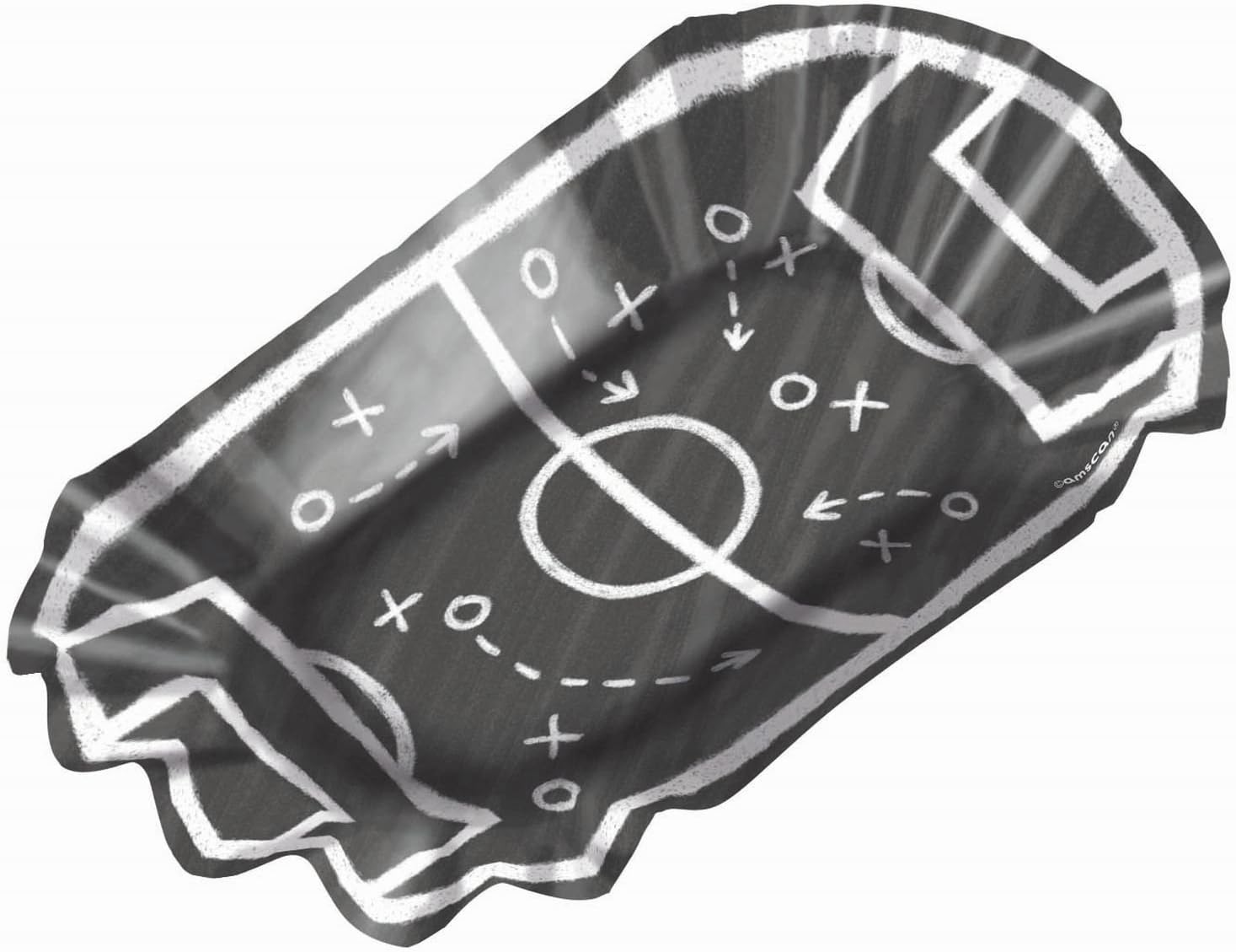 amscan 10119861 Kicker Party Chip Bowls, Multicoloured