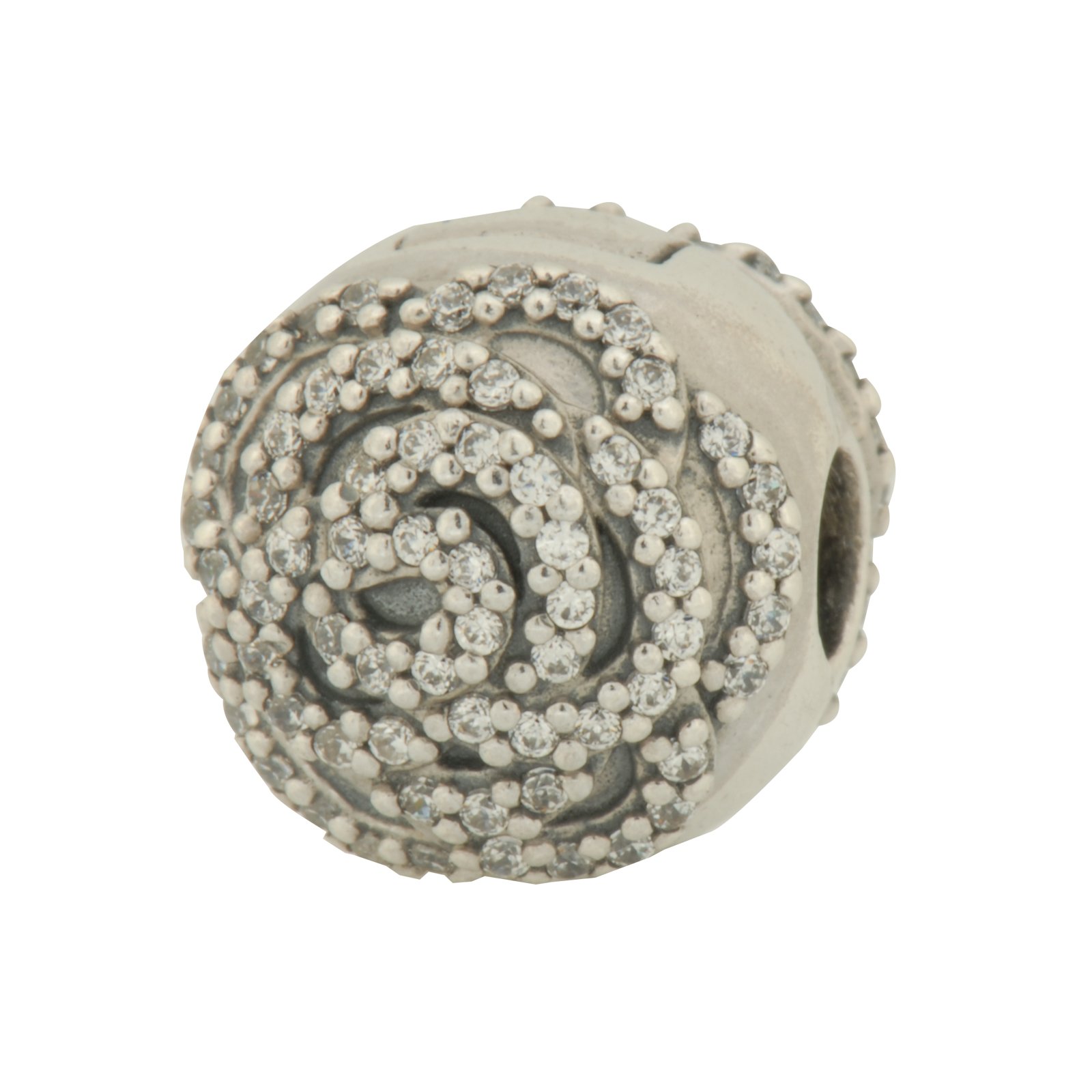 Pandora - Bead - 925 Sterling Silver - Cubic Zirconia - 791529CZ, Sterling Silver, Cubic Zirconia