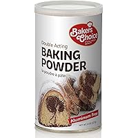 Double Acting Baking Powder, 8 oz. - Aluminum Free Baking Powder, Premium Grade, Vegan, Vegetarian, Kosher - By Baker’s Choic