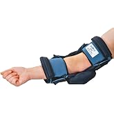 SoftPro Elbow Extension Splint - Static Brace for Flexion Contractures | Progressive stretch keeps arm straight, joint stiffness and range of motion therapy, adjustable hinge - L3760 (M)