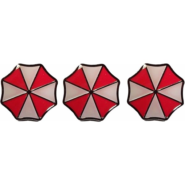 Pin's Resident Evil Umbrella (Parapluie) - Pour Collection - Etat Correct, Compatible PS4