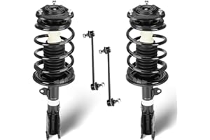 TADAAUTO Front Struts Assembly Shock Absorber & Sway Bars End Links Fit for 2004-2009 Toyota Prius, Replace for 172358 172357 K90433 (4Pcs)