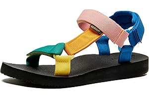 Muboliy Women's Original Sandals Comfortable Quick-Drying Casual Sport Sandal Walking Hiking Water Sandals With Arch Support