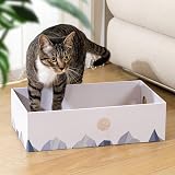 Conlun Cat Scratching Board with Box Large Heavy-Duty Cardboard Scratch Pad view 7