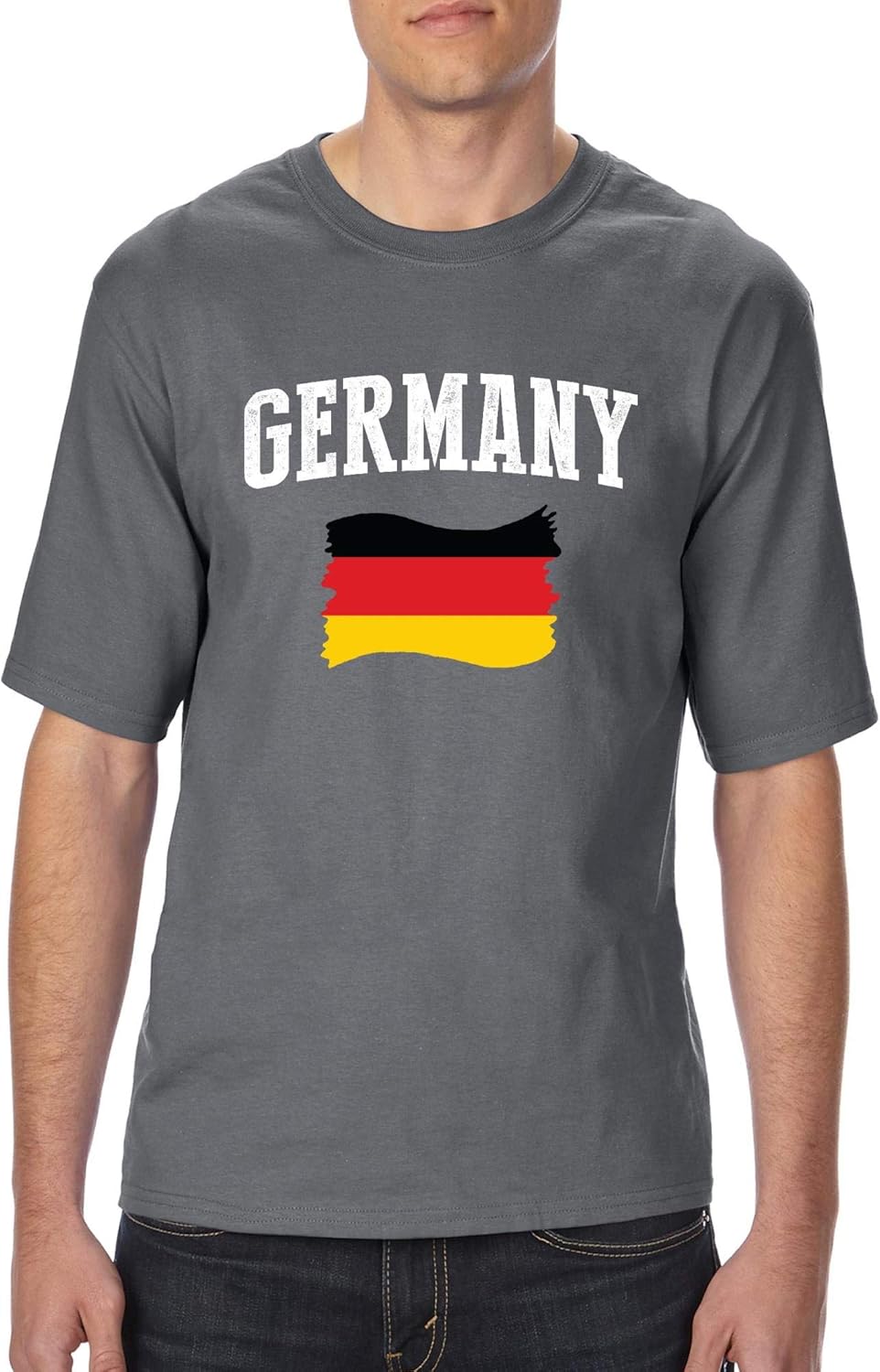 Mom`s Favorite Germany Flag Hamburg Berlin Europe Traveler Gift Unisex Ultra Cotton Tall Sizes Tee