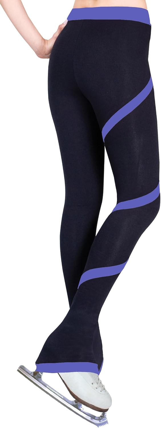 Figure Skating Spiral Polartec Polar Fleece Pants: Clothing