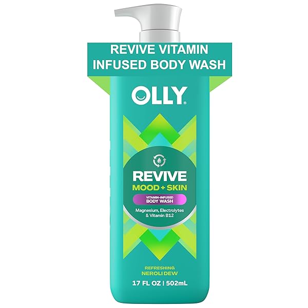 OLLY REVIVE BODY WASH WITH MAGNESIUM, ELECTROLYTES &...