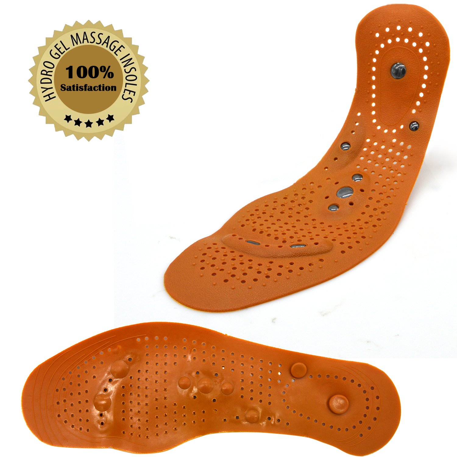 Beyoung® Shiatsu Acupressure Insoles Therapy Massage Insoles