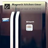 H&S Digital Kitchen Timer with Magnetic Back and Loud Alarm view 2