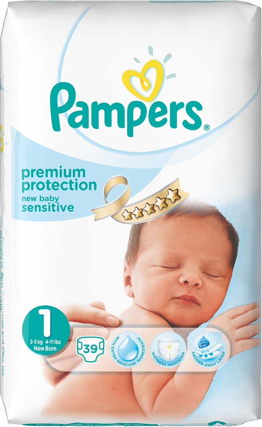 pampers sensitive diapers newborn