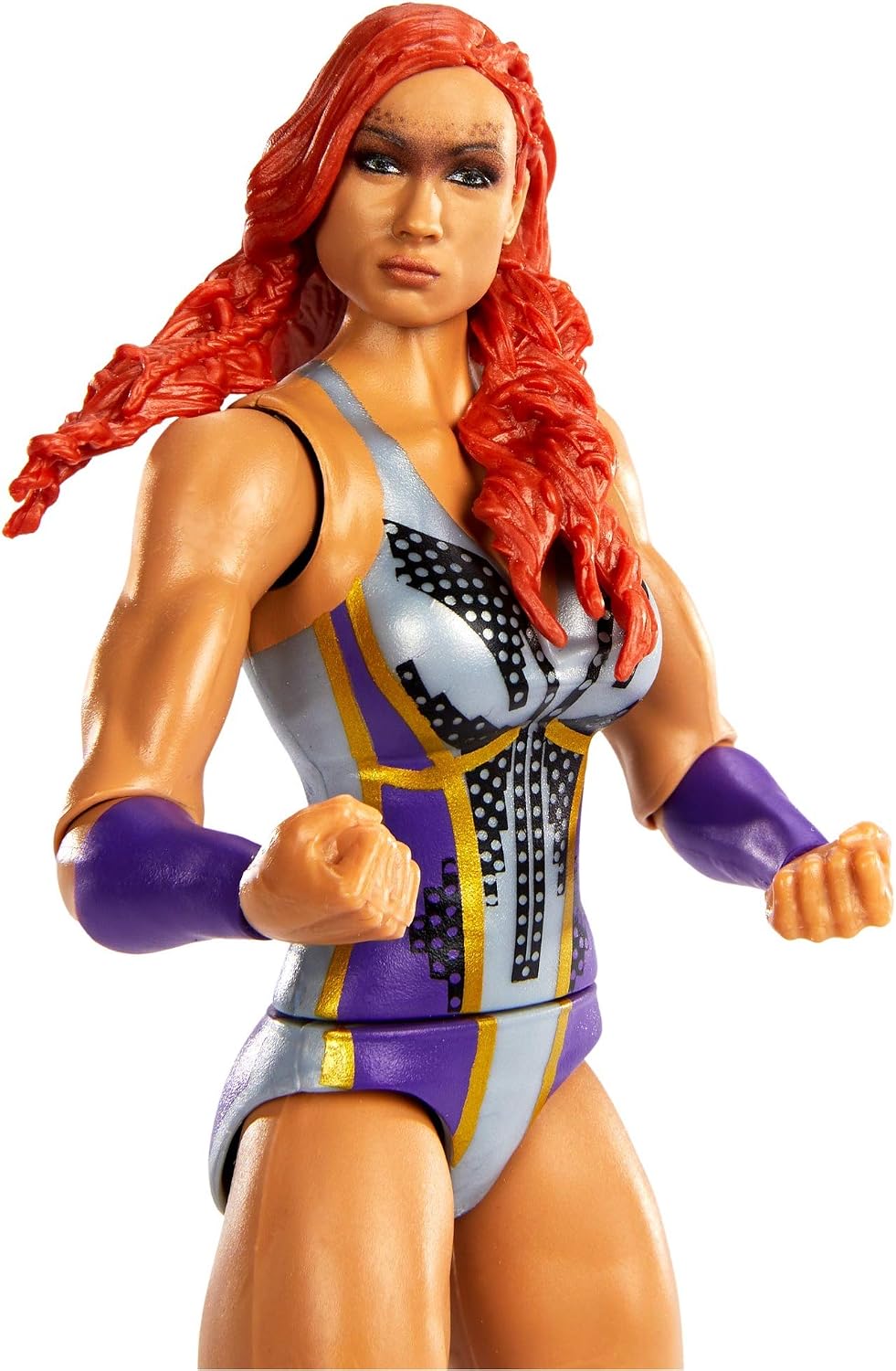 WWE Becky Lynch Action Figure in 6-inch Scale with Articulation & Ring Gear - Image 4