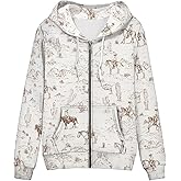 Showudesigns XS-5XL Zip Up Hoodie for Women Sweatshirt Pullover