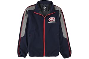 G-III Sports Montreal Canadiens Mens Size Large Full Zip Embroidered Performance Track Jacket AMLC 11 L