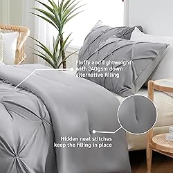 DOWNCOOL Full Size Comforter Sets - 3 Pieces Cute