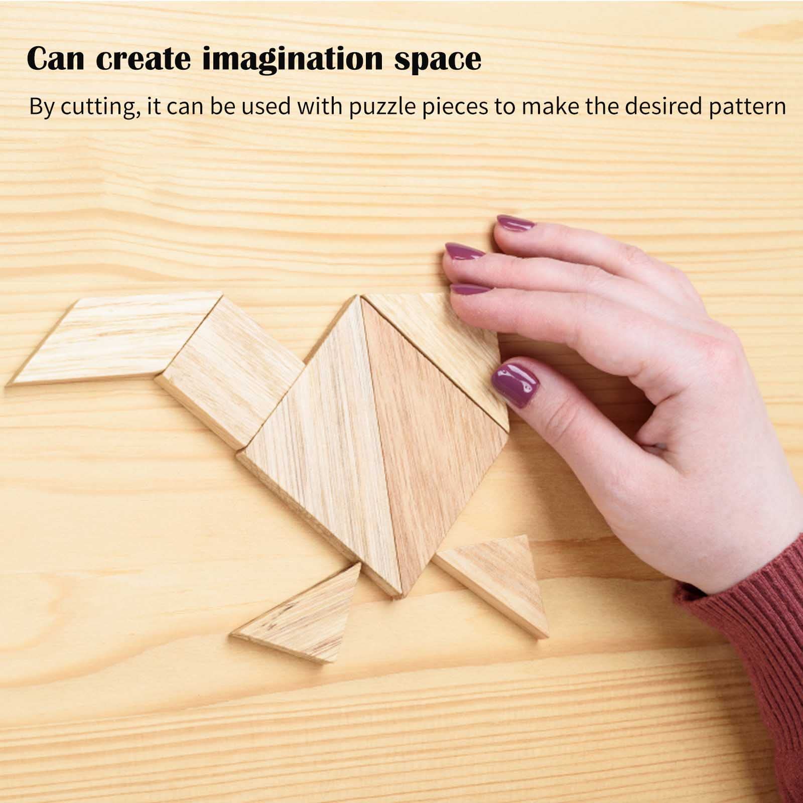 30PCS Wooden Squares for Crafts, 1/4 Inch Thick Natural Blank Square Blocks, Unfinished Wood Blocks for DIY Crafts, Engraving, Wood Burning, Painting (2 x 2 inch)