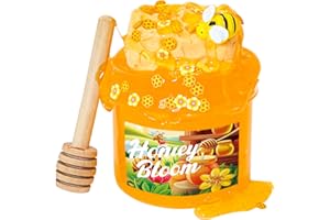TOTOTANG DIY Clay Honey themed slime(7oz) - Jelly Textured Slime - Handmade Slime - ASMR Slime